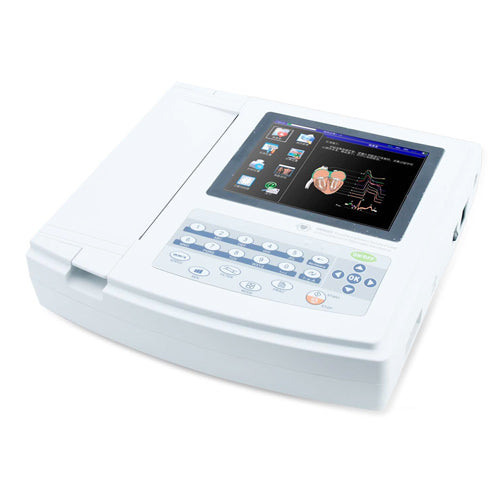 12 Channel ECG Machine with Auto Analysis and Diagnosis Function