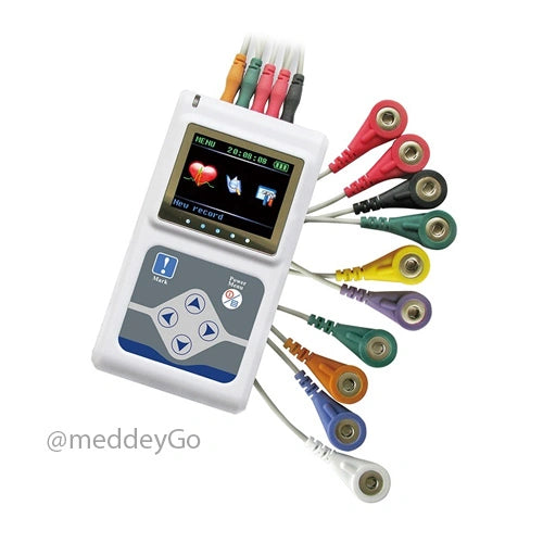 Portable Holter ECG System 12 Channel 5000H