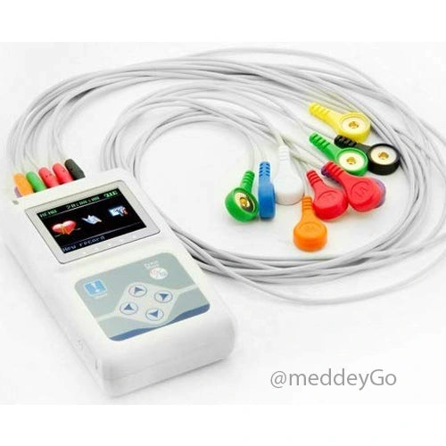 Portable Holter ECG System 12 Channel 5000H