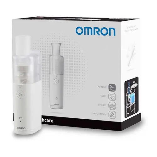 Omron Portable Pocket Sized 360° Silent Mesh Nebulizer NE-U100
