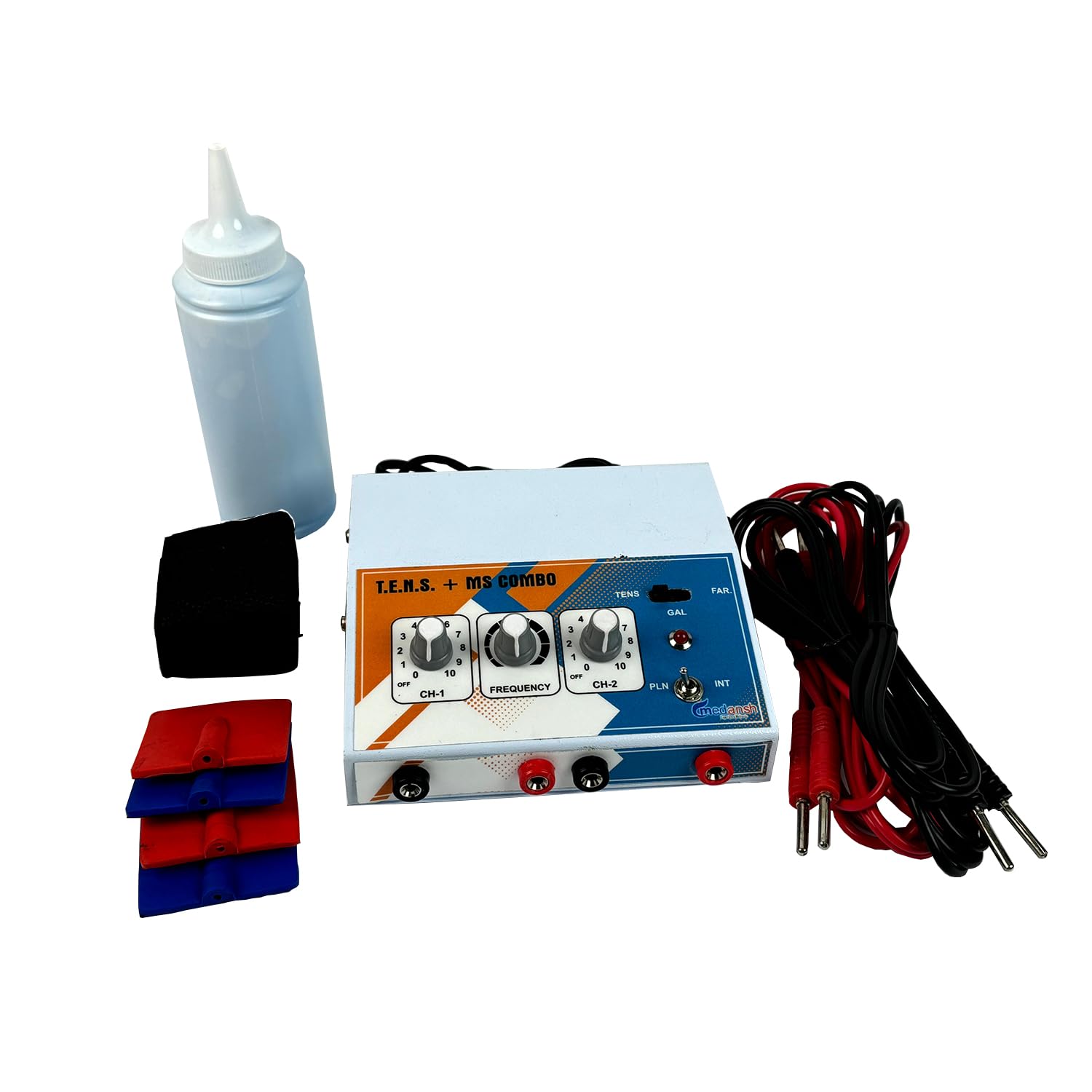 Mini Tens 2 Channel and Muscle Stimulator Machine with 2 Year Warranty
