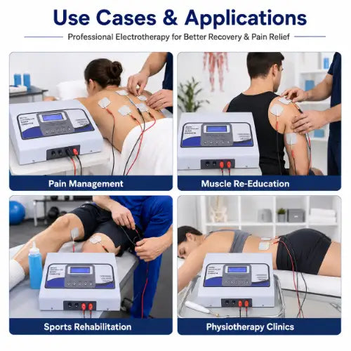 3 in 1 combination therapy unit use cases for pain management muscle re education sports rehabilitation and physiotherapy clinics
