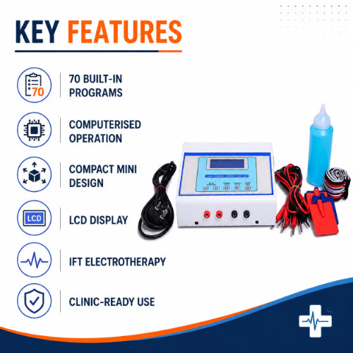 mini computerised ift machine key features with 70 programs compact design and lcd display