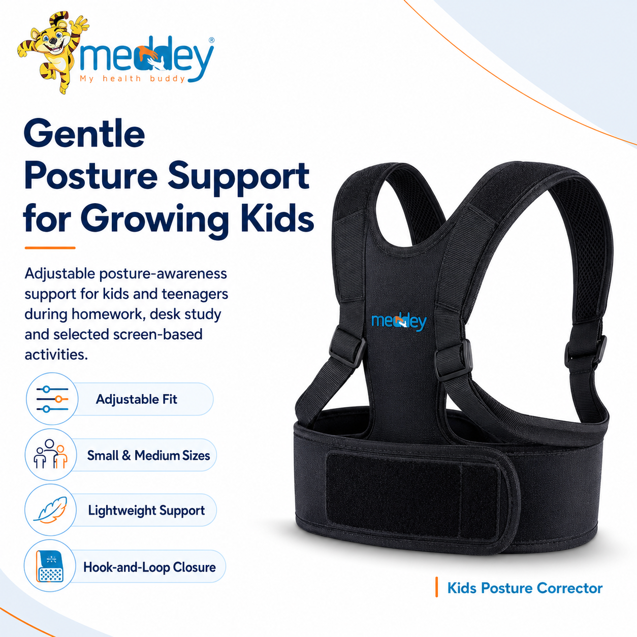 Gentle Posture Support for Growing Kids