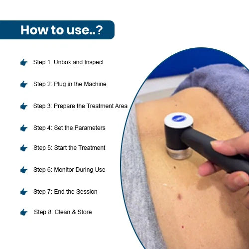 Medansh Mini Digital Ultrasonic Machine With 1 Year Warranty