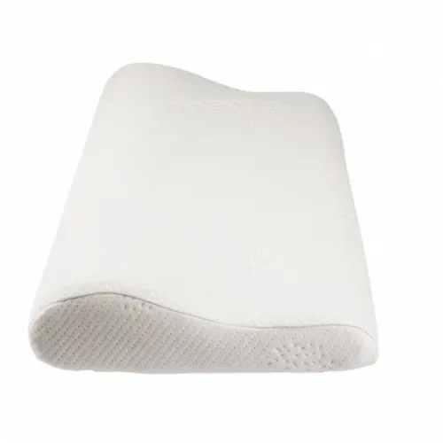 Neck Support Cervical 2 Piece Memory Foam Pillow - 24x13x 3.5 Inch