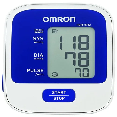 Omron HEM-8712 AP Blood Pressure Monitor with 3 Year Warranty