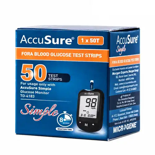 accuSure simple 50 blood glucose