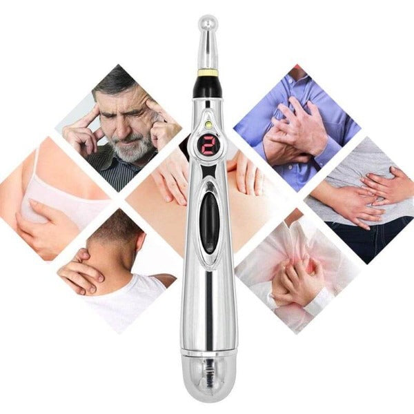 Electric Magnet Acupuncture Pain Relief Massage Pen