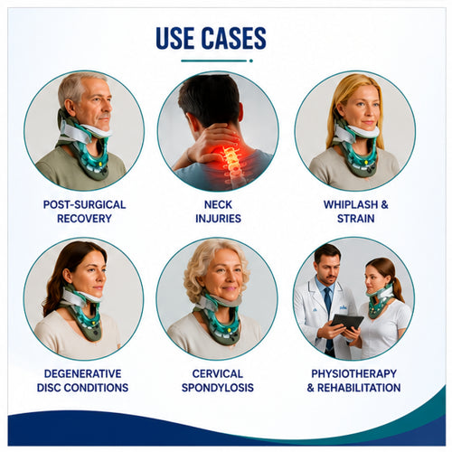 aspen vista multipost therapy collar use cases for post surgical recovery neck injuries whiplash cervical spondylosis and rehabilitation