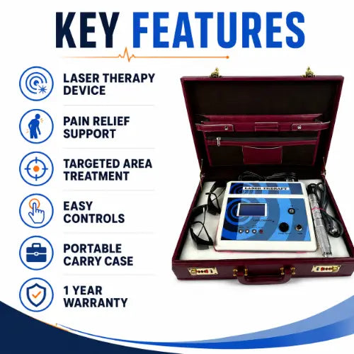 laser therapy device key features for targeted pain relief and rehabilitation support