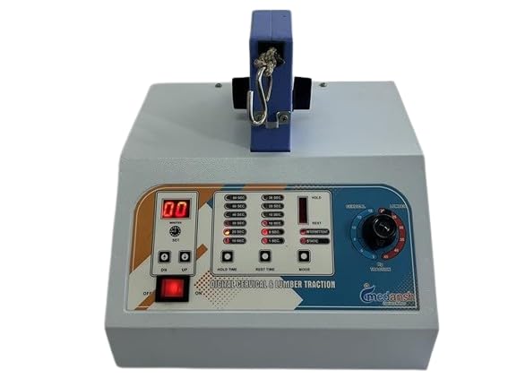 medansh Cervical Lumbar Digital Traction Machine Delux with 1year warranty