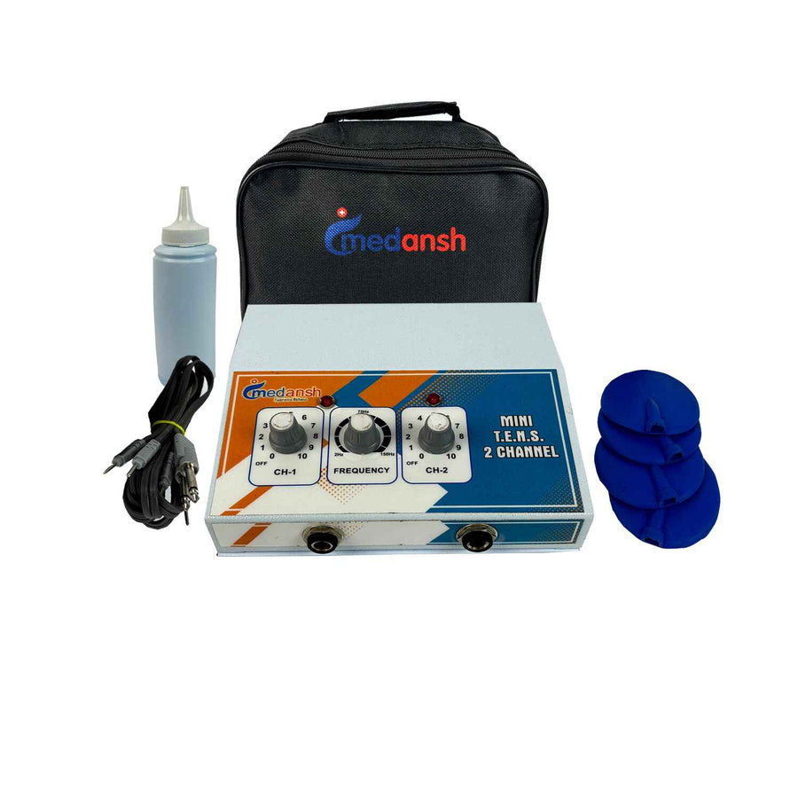 Medansh Portable 2 Channel TENS Electrotherapy Device for pain relief