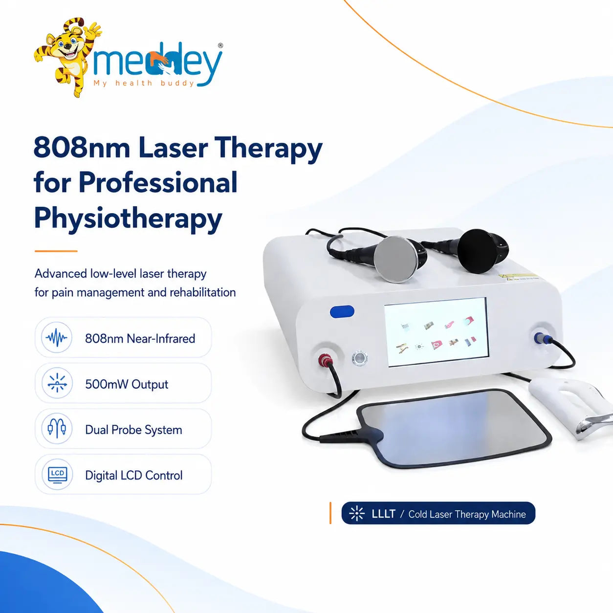 meddey 808nm laser therapy machine hero
