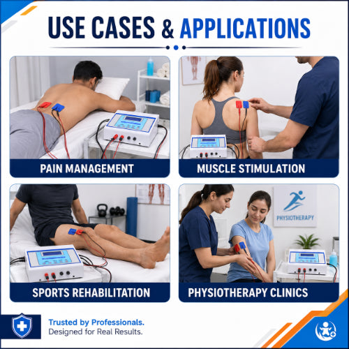mini computerised ift machine use cases for pain management muscle stimulation sports rehabilitation and physiotherapy clinics