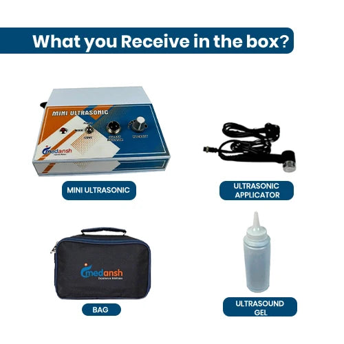 Medansh Mini Digital Ultrasonic Machine With 1 Year Warranty