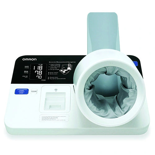 Omron HBP-9030 professional automatic blood pressure monitor with integrated arm cuff