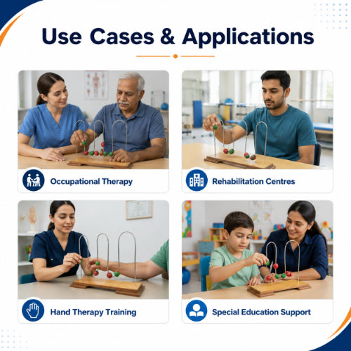 wooden supinator rainbow therapy equipment use cases for occupational therapy rehabilitation hand therapy and special education support