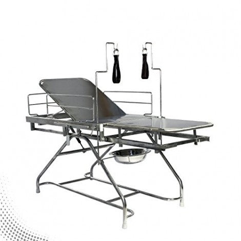 Obstetric Labour Table Telescopic Ms Frame SS Top