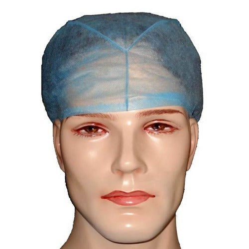 Disposable Surgeon Cap Blue (Pack of 100)