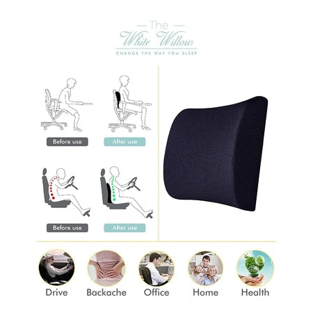 LUMBER BACK SOPPORT HARD FOAM CUSHION