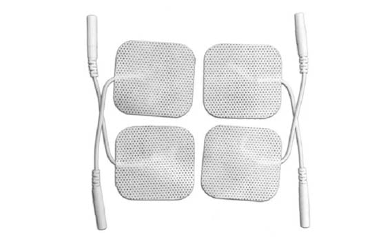 Medansh adhesive electrode pads, 50x50mm, pack of 4 for TENS and EMS machines