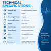 Portable Holter ECG System 12 Channel 5000H – Advanced ECG Monitoring System