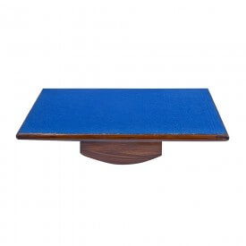 Balance board wooden for physiotherapy ankle rehab and core training