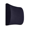 Lumbar support memory foam backrest cushion for chair