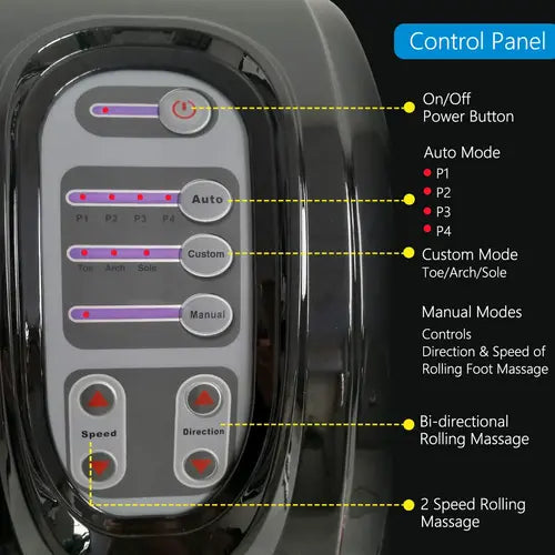 Foot Massager with Kneading Function for Pain Relief Improving Blood Circulation