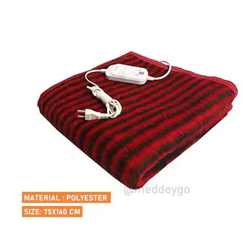 Single Bed Polyester Electric Blanket (75x160 cm)