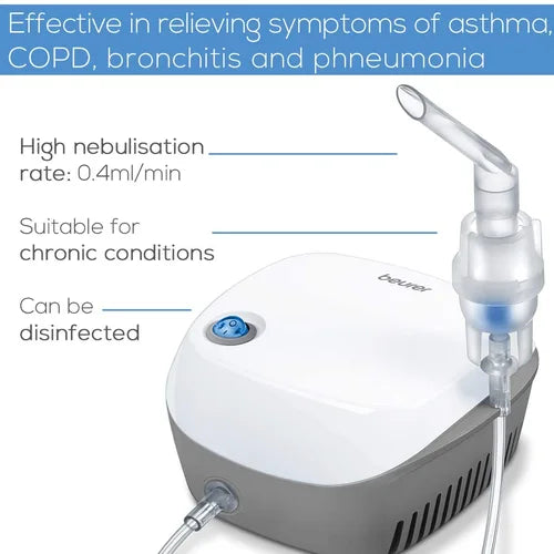 Beurer Nebulizer with 2 Masks Made in Germany