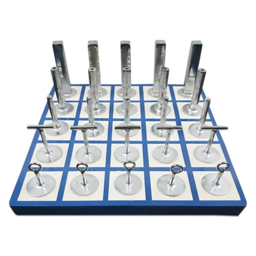 Magnetic Peg Board for Hand Therapy with 25 Metal Pegs