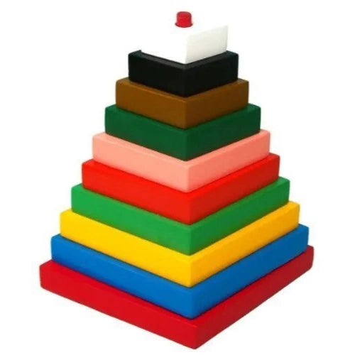 Pyramid Square Multi Color