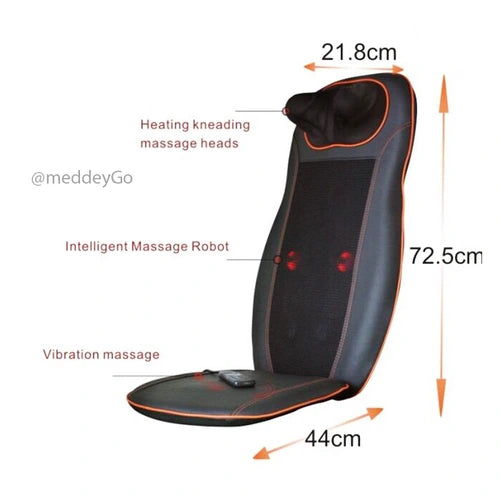 Dual Cushion Back Seat Massager