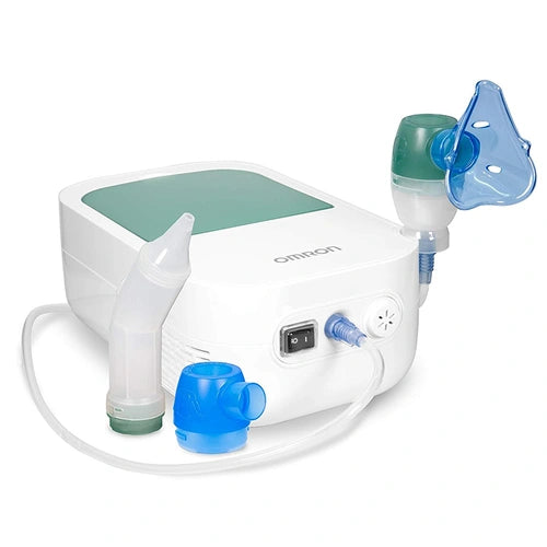 Omron NEC 301 Duo Baby 2 in 1 Compressor Nebulizer Nasal Aspirator