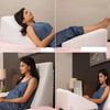 Memory Foam Bed Wedge Pillow for Back Support, Snoring & Acid Reflux