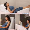 Memory Foam Bed Wedge Pillow for Back Support, Snoring & Acid Reflux