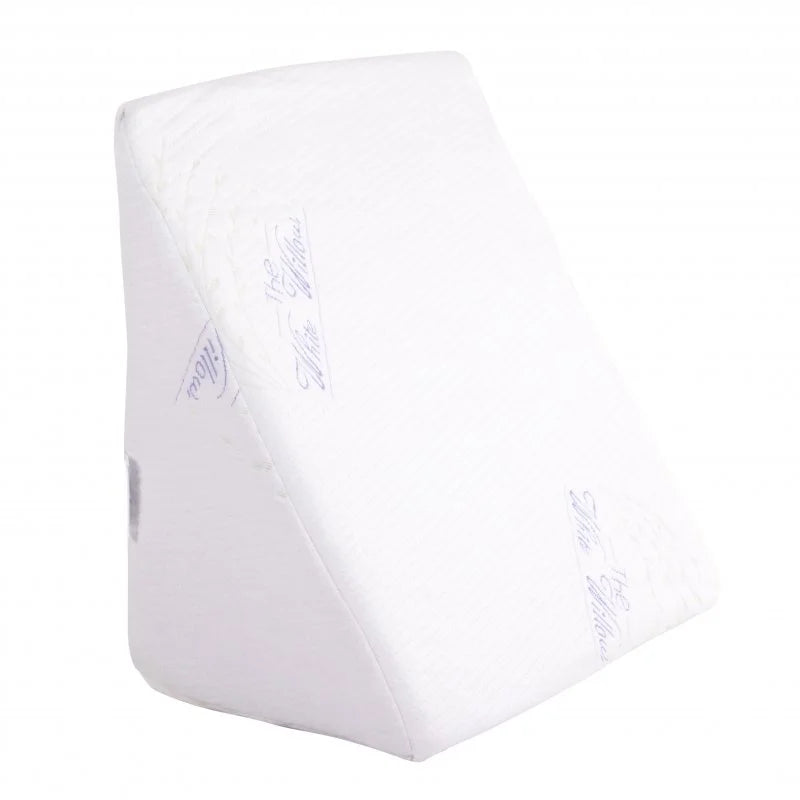 Bed Wedge Pillow Memory Foam for Back Pain Snoring Acid Reflux Relief