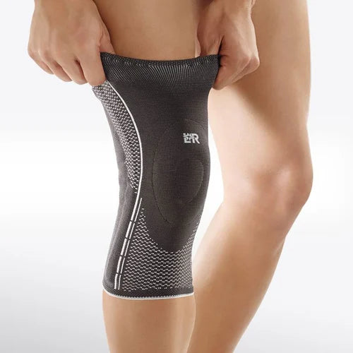 Velpeau elastic knee support with silicone insert