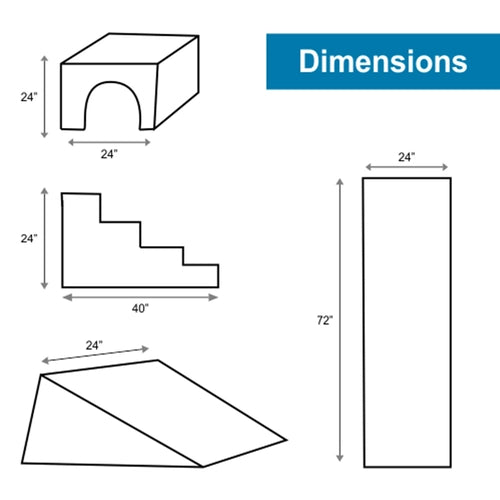 Foam Blocks With Tunnel