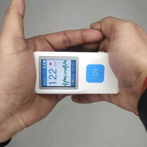 Portable Finger Touch ECG Monitor PM-10 for Home and Clinic Use