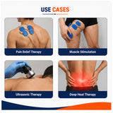 3 in 1 combination therapy device use cases for pain relief muscle stimulation ultrasonic therapy and deep heat therapy