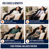 3d zero gravity massage chair use cases for home relaxation office relaxation elderly comfort and post workout recovery