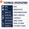 Aspen Horizon 456 TLSO Thoracolumbar Support specification 1