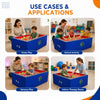 Ball pool use cases for home play, school activities, sensory play and indoor therapy room sessions