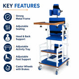 Medansh Adult CP Chair Deluxe - Rehabilitation Equipment