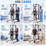 Manual gait trainer use cases for neurological rehabilitation, post-operative gait training, balance and walking practice, and home rehabilitation support