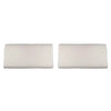Neck Support Cervical 2 Piece Memory Foam Pillow - 24x13x 3.5 Inch