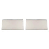 Neck Support Cervical 2 Piece Memory Foam Pillow - 24x13x 3.5 Inch